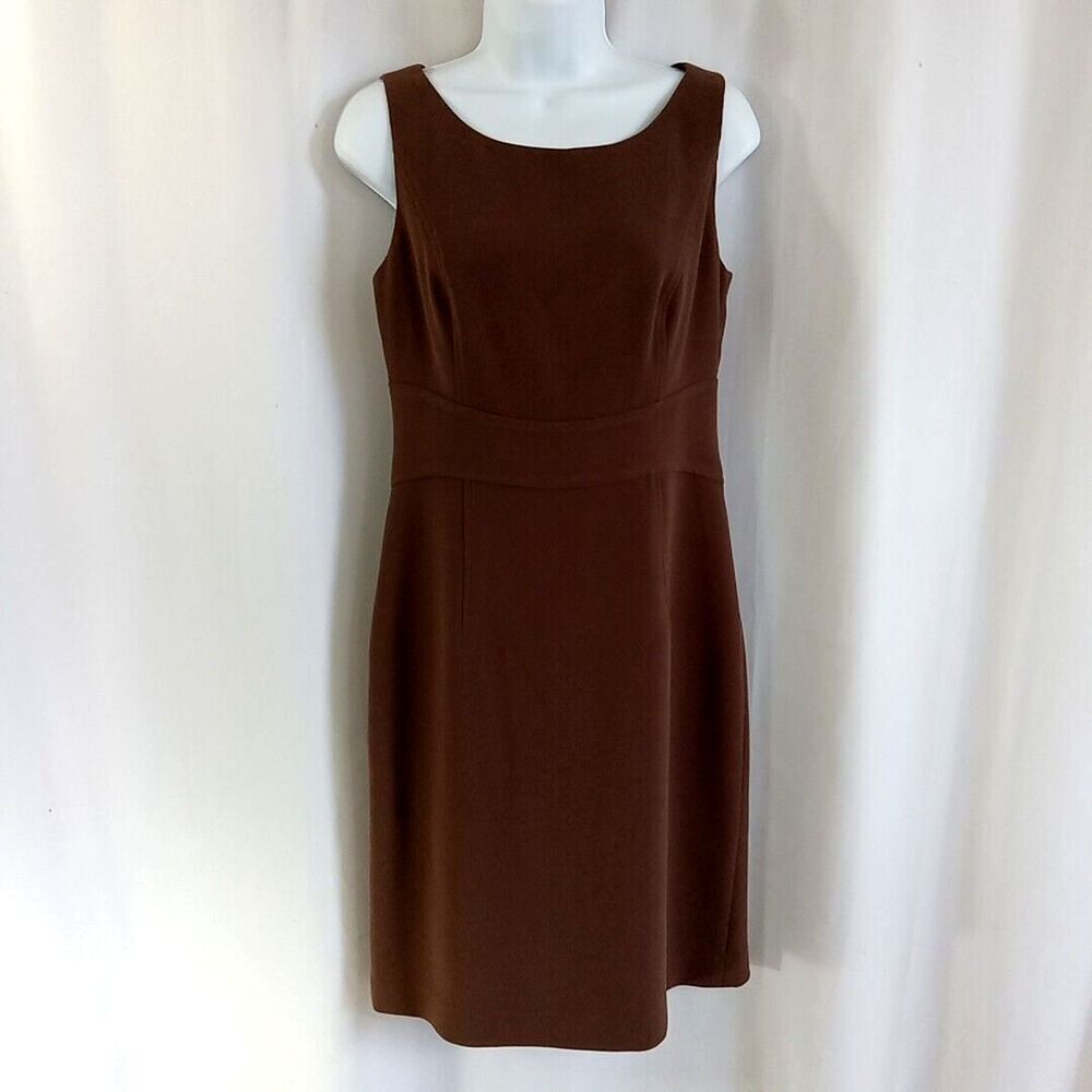 Talbots Dress Women's Size 4 Brown No Material Tag * - Picture 1 of 10